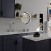 Modern Double Handle 2 Holes Deck Mount Bridge Kitchen Faucet With 360 Swivel Spout Sink Faucet In Brushed Nickel_voghion.com