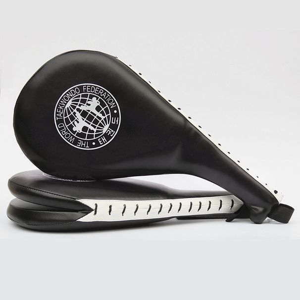 Taekwondo-Trittzielscheibe für Kinder, Handplatte, Fußgriff-Hühnerbein-Schallzielscheibe, Trainingsgerät_voghion.com