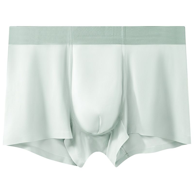 Cooling Silk Men's Boxer Briefs - Seamless, Breathable & Moisture-Wicking Underwear For All-Day Comfort_voghion.com