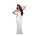 "Statement Strapless Gown – Intricate Lace & Draped Corset For Spring Soirées"_voghion.com