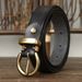 HOT 2.8CM Thick Genuine Leather Belt For Men Pin Buckle Top Cowhide Full Match Casual Jeans Man Belts High Quality Vintage_voghion.com