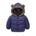 Reversible Fleece-lined Winter Coat For Kids - Warm Double-sided Jacket For Boys & Girls - Soft Nylon Outer Shell With Polyester Lining_voghion.com