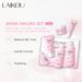 LAIKOU Sakura Skin Care Set 6 Piece Cleanser Toner Skin Care Losjons Essence Eye Cream Essence Cream_voghion.com