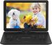 Lecteur DVD portable DBPOWER 16,9' avec grand écran pivotant HD 14,1', prise en charge DVD/USB/carte SD et plusieurs formats de disque, batterie rechargeable 5000 mAh 6 heures_voghion.com