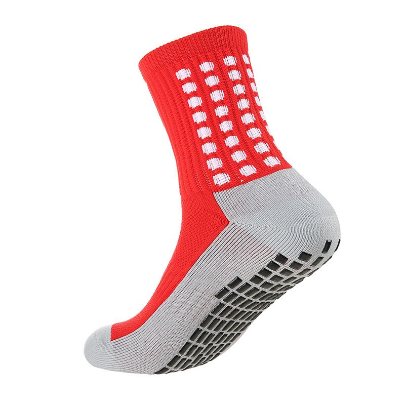 Calzini da calcio professionali, fondo in asciugamano spesso, assorbimento del sudore, deodorizzazione, punto di colla antiscivolo, calzini da calcio, calzini da yoga_voghion.com