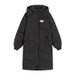 Korean-Inspired Longline Puffer Coat – Slim Fit Hooded Winter Parka With Quilted Insulation (Black, S-XL)_voghion.com