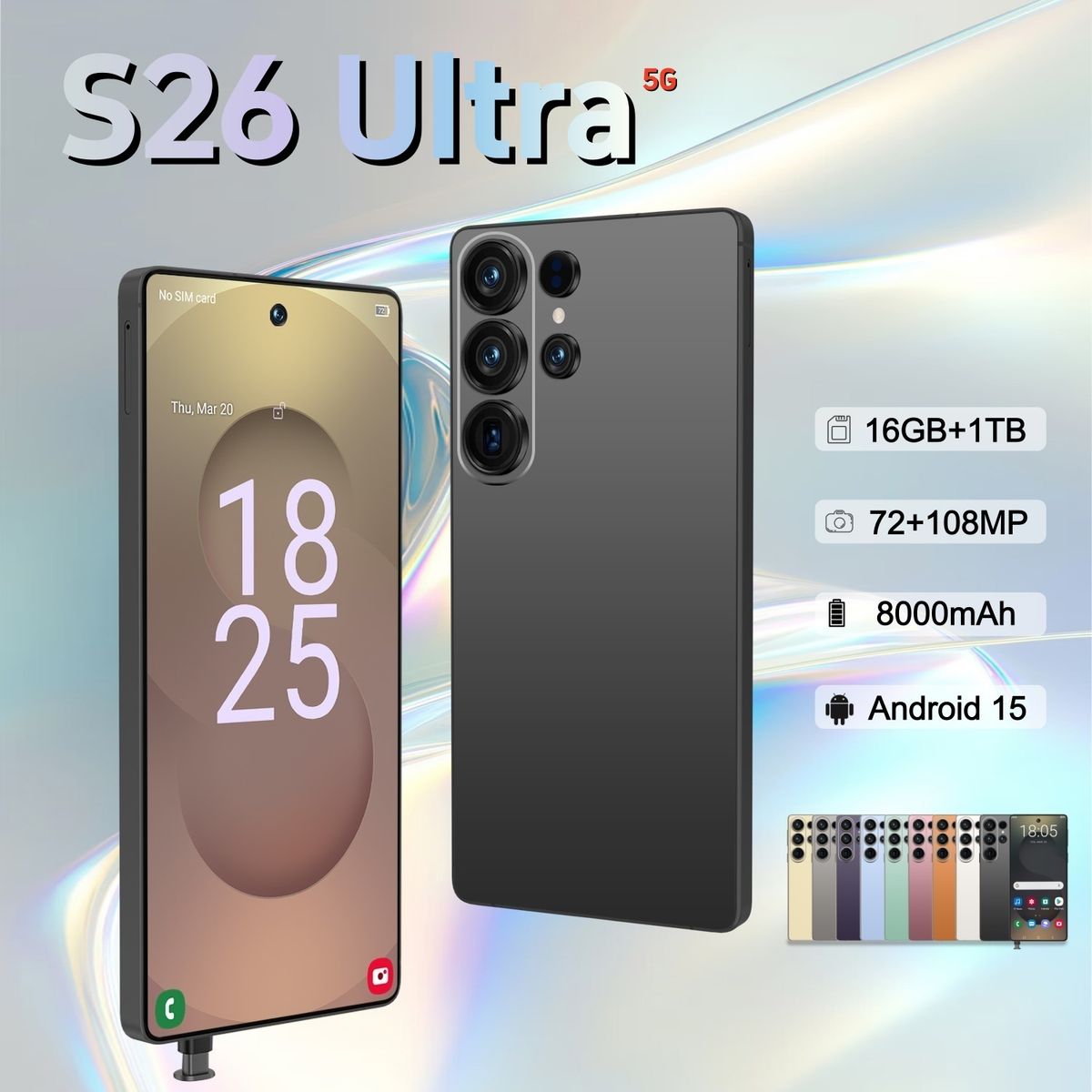 Experience Cutting-edge Technology: Explore Our New S26 Ultra Smart Phones Extraordinary Display Capability_voghion.com
