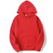Men's Pullover Hoodie Casual Loose Sports Hooded Long Sleeve Solid Color Shirt_voghion.com