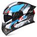 Motorcycle helmet Men's Fall full helmet Double lens uncovered helmet Four seasons universal riding Half helmet_voghion.com