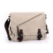 Lässige Mode Single Shoulder Crossbody Canvas Schwarz Street Travel Funktion Student Style Laptoptasche_voghion.com