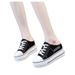 Indoor Women's Spring And Autumn Casual Waterproof Platform, Thick Soled Student Sneakers, Breathable Mesh Sports Shoes,_voghion.com