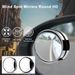Car Rearview Small Circular Reverse Magic Device, Blind Spot, High-definition Waterproof Auxiliary Mirror, 360 Degree_voghion.com