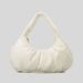 Women's Bag Simple And Lightweight Niche Crescent Shoulder Bag Nylon Cloth Padded Cloud Armpit Bag Pleated Large Capacity Handbag_voghion.com