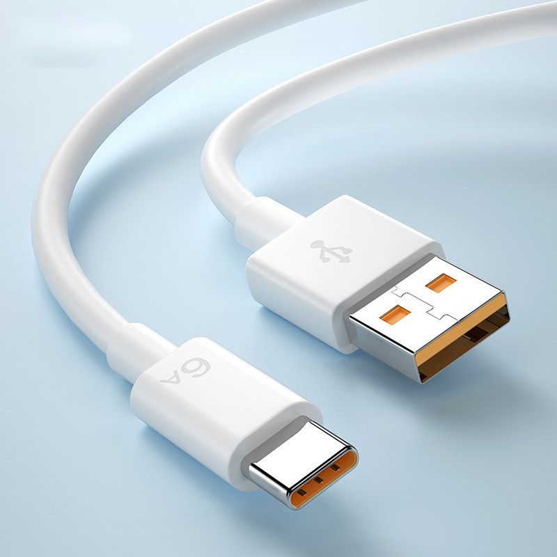 Unbeatable Quality USB Type-C 6A Super Fast Charge For Iphone Huawei Android Phone Flash Charging Universal 5atypec Data Cable_voghion.com