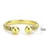 TK3719 - IP Gold(Ion Plating) Stainless Steel Ring with No Stone_voghion.com