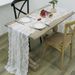 Elegant Black Lace Table Runner - Cover For Coffee Table, TV Stand & Dressing Table_voghion.com