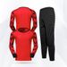 Professionelles Torwarttrikot-Set mit Schaumstoffpolsterung – Langarm-Fußballtorwartuniform für Erwachsene und Jugendliche (mehrere Farben und Größen)_voghion.com