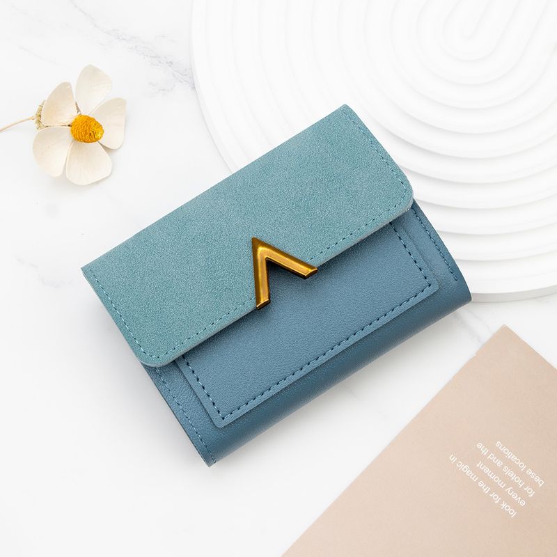 Borse da donna, nuovo stile Ins, portafoglio da donna, versione semplice, borsa da ragazza, portamonete per studente, portafoglio corto da donna_voghion.com