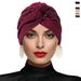 Men's Hats New Spring And Summer Fashion All Match Simple Indian Hat Cross Solid Color Sequin Flower Turban Hat Pleated Ethnic Hat_voghion.com