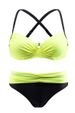 Dametøj Pool Party Sexet Tube Top Bikini Ny Multi Color Trekant Split Badedragt Kvinde_voghion.com