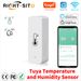 Tuya WiFi Temperatur Feuchtigkeit Sensor SmartLife Remote Monitor Für Smart Home Funktioniert Mit Alexa Google Assistent_voghion.com