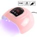 54w Professional Nail Polish Drying Lamp Nail Dryer Led Gel Acrylic Curing Lamp Manicure Timer Multi-speed Dual Lamp_voghion.com