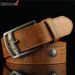 HOT Men's Casual Hollow Rivet Punk Style Wide PU Leather Buckles for Men Fashion Male High Quality Jeans Belt New_voghion.com