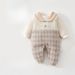 Babykleidung mit kleinem Blumenmuster, Neugeborenen-Body aus 120 g Baumwolle, Baby-Kletterkleidung, Baby-Mönchskleidung, Ha-Kleidung_voghion.com