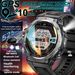 Orologio intelligente robusto per sport all'aria aperta KT85, display HD AMOLED da 1,43", batteria a lunga durata da 525 mAh, monitoraggio del fitness, calorie e distanza._voghion.com