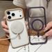 New Clear Magnetic Phone Case For Iphone Air 17 Pro Max Candy Color Transparent Protector Back Cover_voghion.com