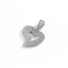 New Men's Women's Large Heart Alloy Necklace With Hip-hop Personality And Fashionable Rap Setting Pendant_voghion.com