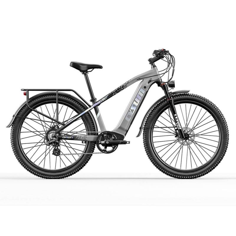 Cysum-Speedy elektrische fiets, 500W motor, 48V 14Ah accu, 27,5x2,2 inch banden elektrische fiets, maximale snelheid 40 km/u, bereik 65-90 km, schijfrem_voghion.com
