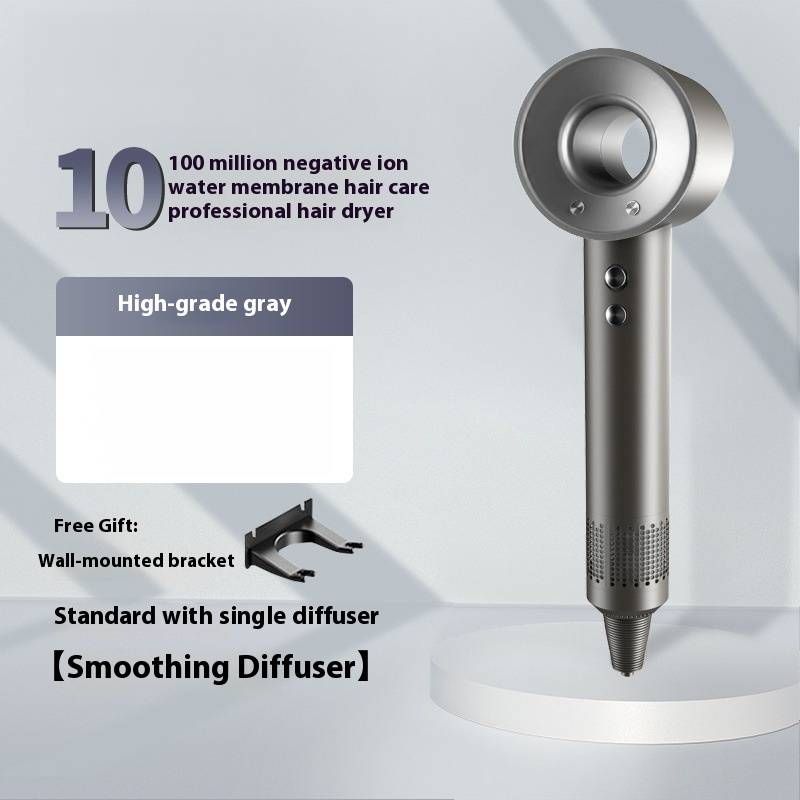 Professional Salon-Grade Hair Dryer With Ionic Technology - 1600W High-Speed Brushless Motor, Adjustable Heat/Cool Settings, Overheat Protection_voghion.com