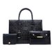Women's Bags Retro Crocodile Pattern Large Capacity Single Shoulder Crossbody Bag_voghion.com