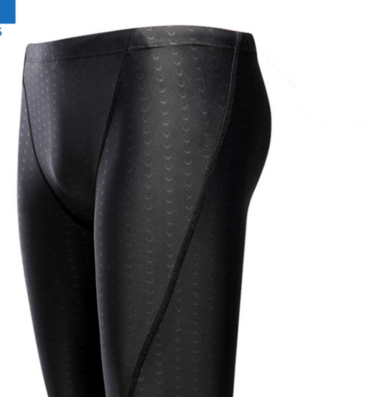 Two-Piece Suits Yuke Sharkskin Swimming Trunks Boxer Men's Large Size Swimming Trunks Waterproof Quick Drying Swimming Trousers Swimsuit Tether_voghion.com