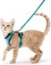 Katzengeschirr und Leine zum Spazierengehen, ausbruchsicheres, weiches, verstellbares Westengeschirr für Katzen, EasyControl_voghion.com