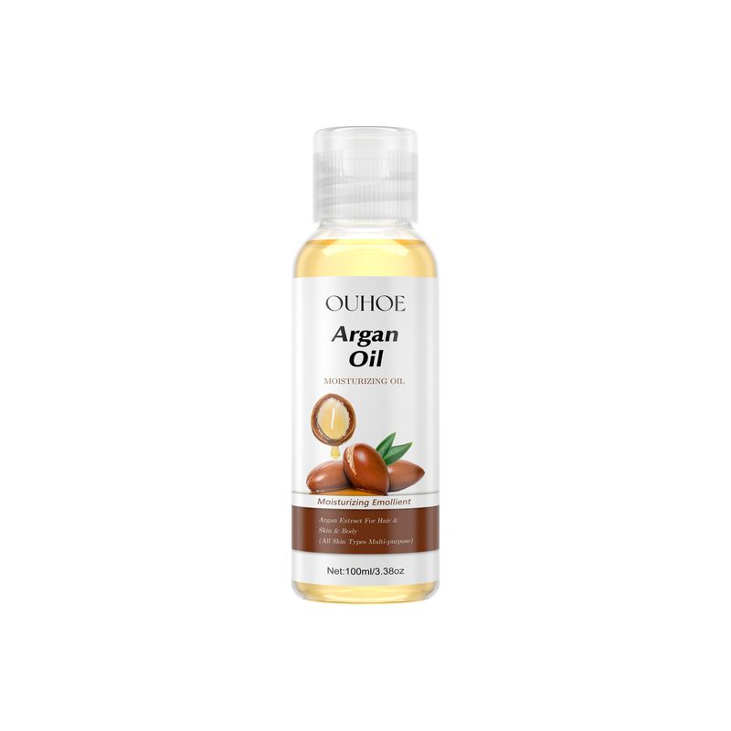 OUHOE Moroccan Nut Moisturizes, Skin, Firms Hair, Softens and Protects Hair with Multi Effect Essential Oil_voghion.com
