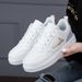 Damenschuhe Herbst Neuer Stil Beliebte weiße Schuhe für Frauen Alle Match Casual Sportschuhe für Frauen Turnschuhe Dicke Sohlen Herbst Wasserdichte Schuhe_voghion.com