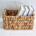 Creative New Style Instant Delivery Straw Miscellaneous Home Water Hyacinth Desktop Storage Woven Basket_voghion.com
