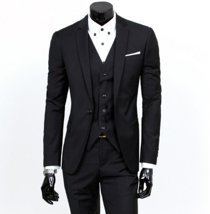 Men's Clothing 2025 New Suit For Men Autumn Slim-Fit Three-Piece Bridegroom Wedding Dress Wedding Best Man Suit For Men Business Suit Formal Wear_voghion.com