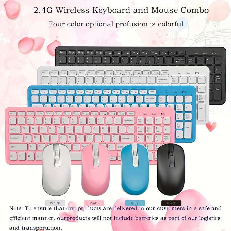 Upgrade Your Computer Setup With This Hot Selling Wireless Keyboard & Mouse Combo!_voghion.com