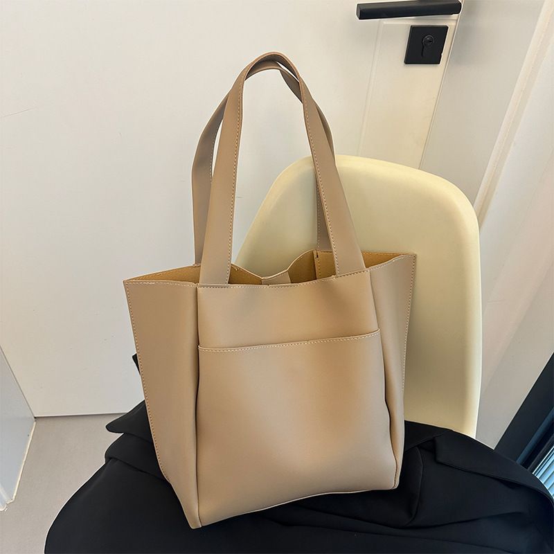 Borse da donna, grandi capacità, semplici, nuove borse alla moda, a mano, a tracolla, tote bag d'atmosfera_voghion.com