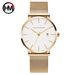 Hannah Martin Men's Watch Japanese Calendar Movement Watch Men's Simple Casual Waterproof Quartz Watch_voghion.com