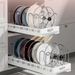 Pullout Pans Pots Lid Rack Plate Cabinet Draining Builtin And Draining Rack_voghion.com