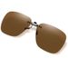 Polarized Sunglasses New Square Aluminum-Magnesium Alloy Flat Lenses Fishing And Driving Eyewear Clip Ons_voghion.com
