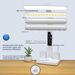 Smart LED Desk Lamp With Digital Clock & Pen Holder, Eye-Care AA Grade Lighting, Touch Control & USB Rechargeable, Adjustable Brightness_voghion.com