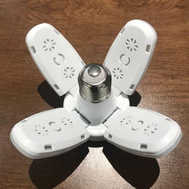 1PC E27 LED Garage Light Deformabile AC85-265V 28W 3800LM Plafoniera Luci Lampada Officina_voghion.com