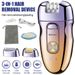 Épilateur pour femme, rasoir électrique sans fil et rechargeable, 3 en 1, pour l'épilation du corps et du visage, Royaume-Uni_voghion.com