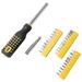 218 Tool Kit General Hand With Yellow Tool Set Case Plastic Storage Toolbox Household Piece_voghion.com