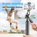 TOKQI Mobile Phone Selfie Stick Holder C11 Bluetooth Retractable Aluminum Alloy Integrated Tripod Live Selfie Artifact_voghion.com